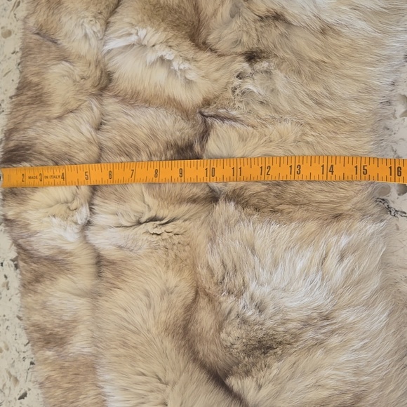 Fox Fur Luxurious 3pcs NWOT Genuine Hat, Cape and Scarf - Picture 9 of 14